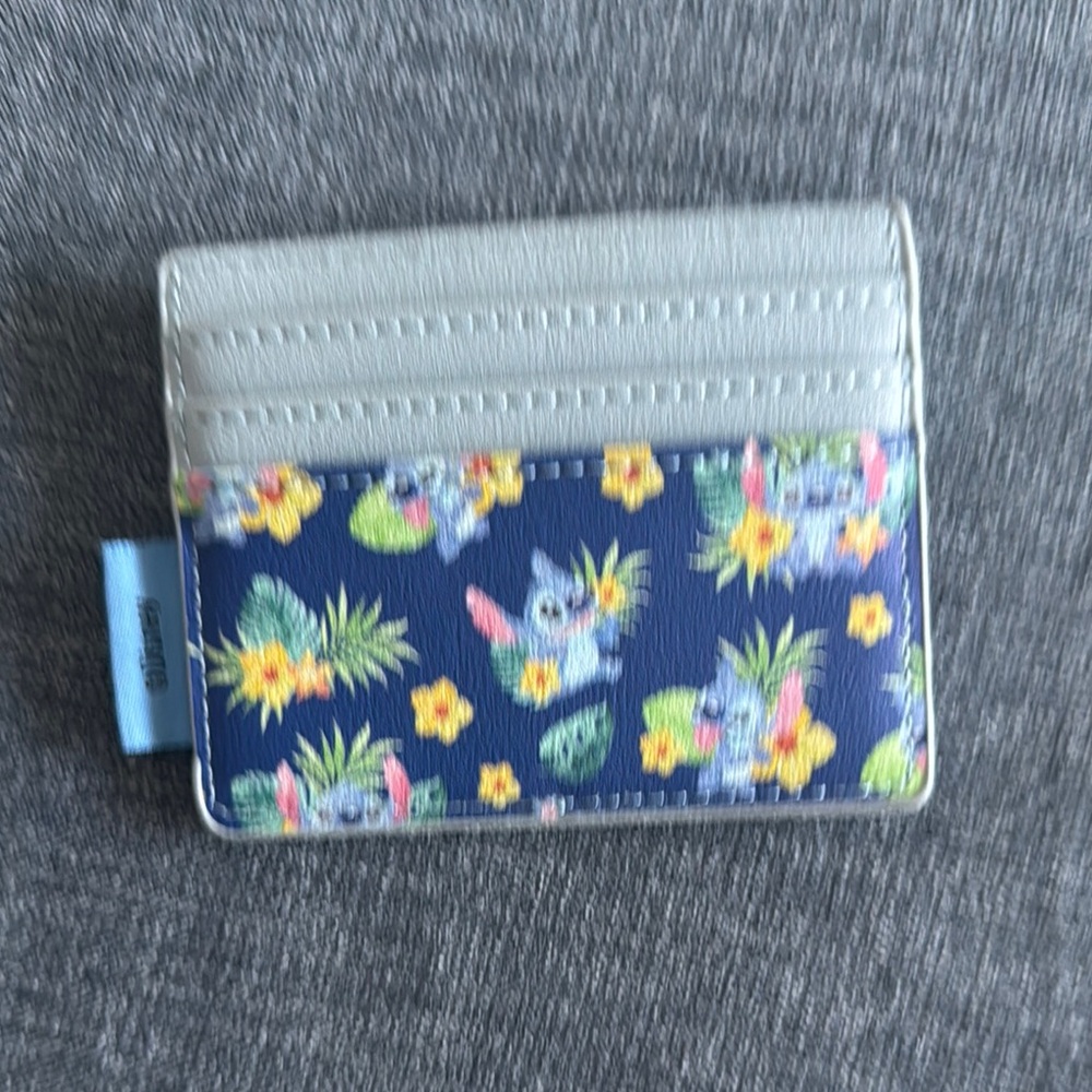 Disney Stitch Card Holder - Blue and Gray - Picture 2 of 2